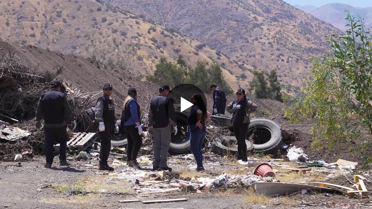 Jornada de limpieza del Estero de Colina Jornada de limpieza del Estero de Colina